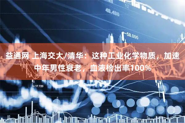 益通网 上海交大/清华：这种工业化学物质，加速中年男性衰老，血液检出率100%