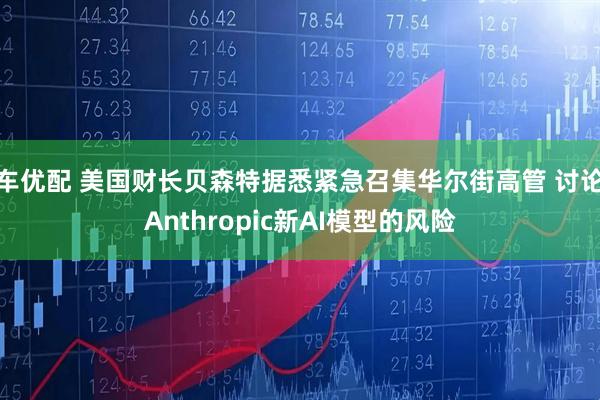 车优配 美国财长贝森特据悉紧急召集华尔街高管 讨论Anthropic新AI模型的风险