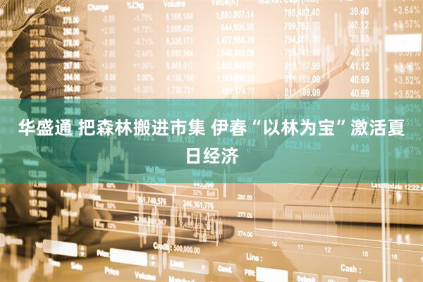 华盛通 把森林搬进市集 伊春“以林为宝”激活夏日经济